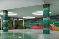 A megújult Hotel Ózon medencéje A megújult Hotel Ózon medencéje